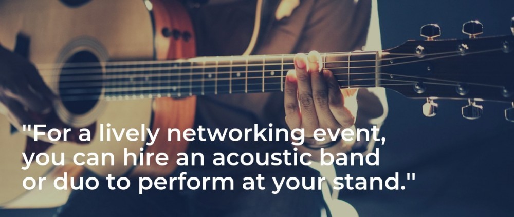 Acoustic Bands for Networking Events